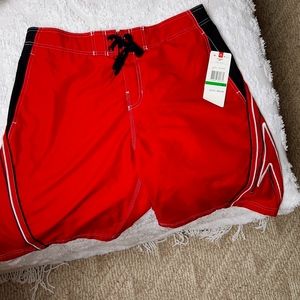 Speedo Red Pepper Water Shorts.